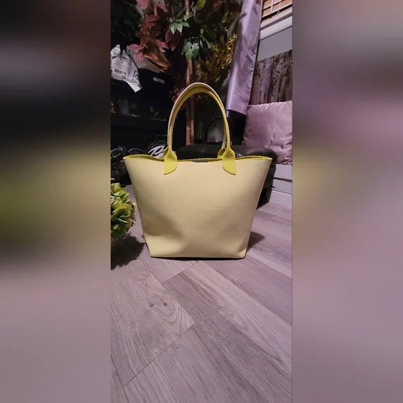 Rothy's The Lightweight Tote, Lemon Lime - Picture 3 of 16